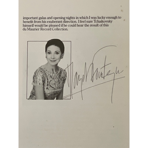 Tchaikovsky The Sleeping Beauty Record Collection w/autograph of Margot Fonteyn - Picture 8 of 14